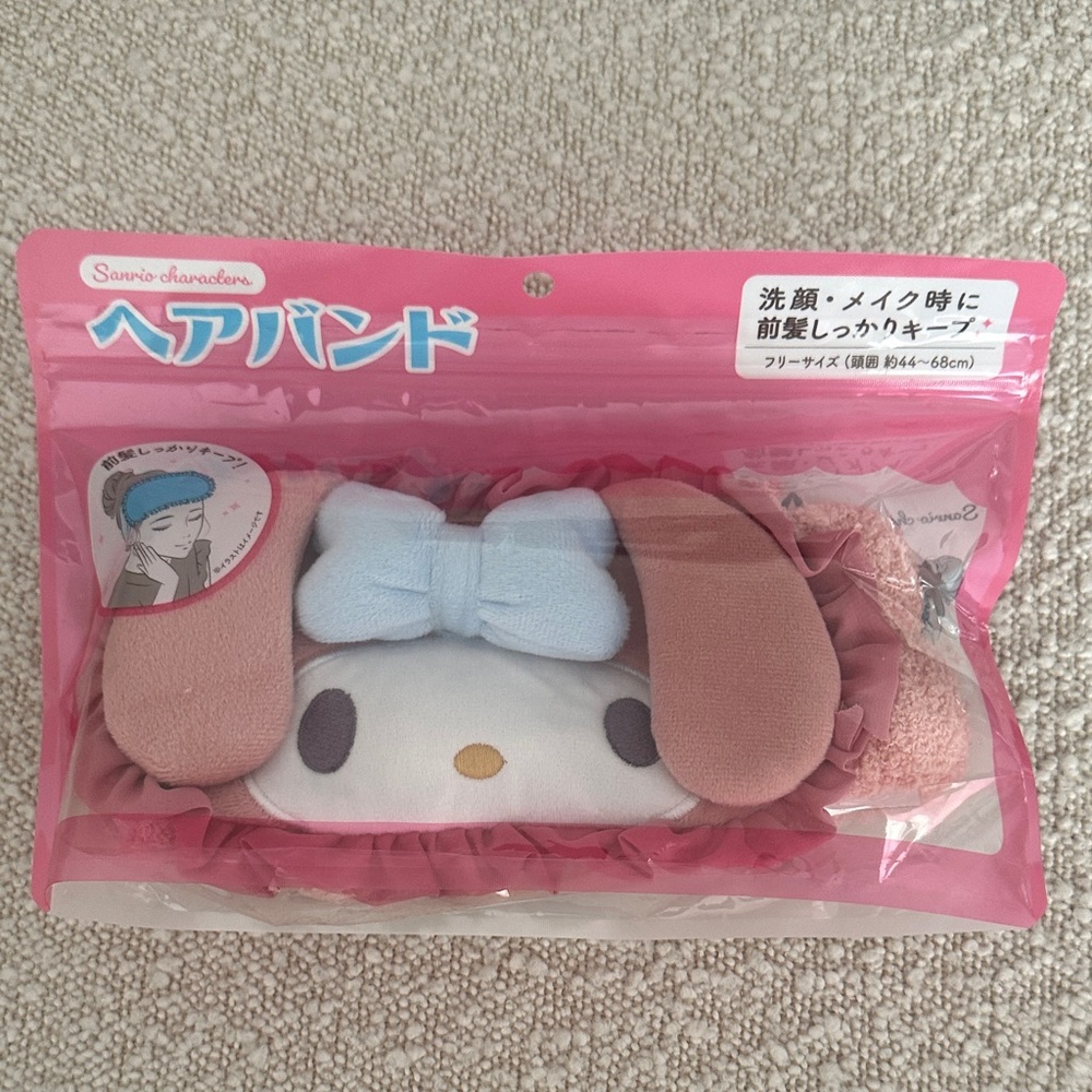 Sanrio Hairband with Blue and Pink Accents